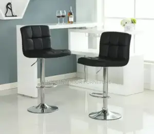 Leather Armless Bar/Kitchen Bar Stool
