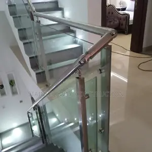 Square Pipe Stainless With Glass Works