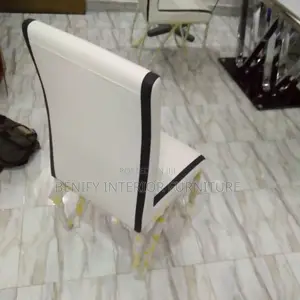 Modern Big Foam Leather Dining Chair