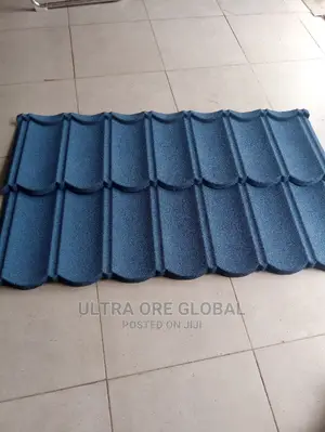 Unique Sky Blue Stone Coated Roofing Sheet