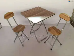 Foldable Table and Chair ( 60×60cm)