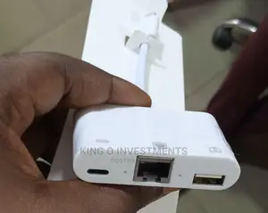 Lighting Adapter To USB And LAN