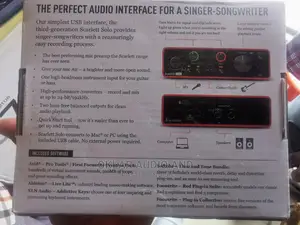 Focusrite Scarlett Solo 3rdgen