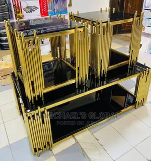 Gold Center Table