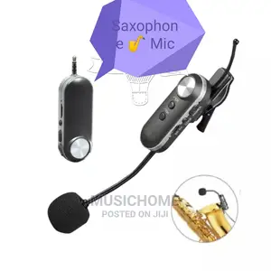 Saxophone Rechargeable Wireless Microphone System