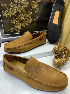 Original Brown Suede Clark Shoes