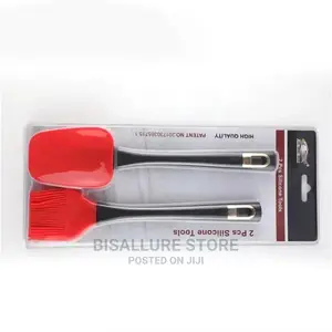 Silicone Spatula and Brush