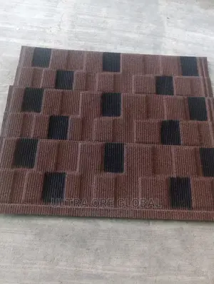 Shingle Coffee Brown and Black Stone Tiles Roofing Sheet