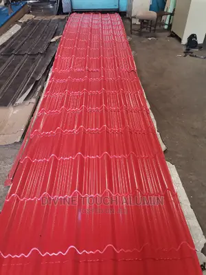 Red and Black Roofing Sheet