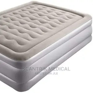 Double High Elevated Airbed With Comfortable Top