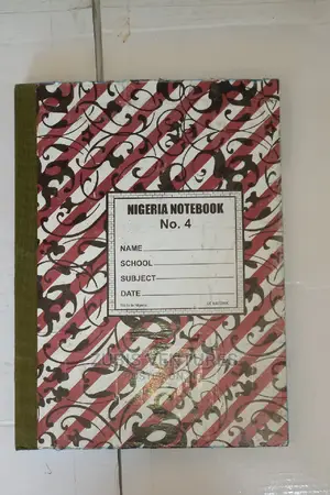 No4 Short Hard Cover Notebook