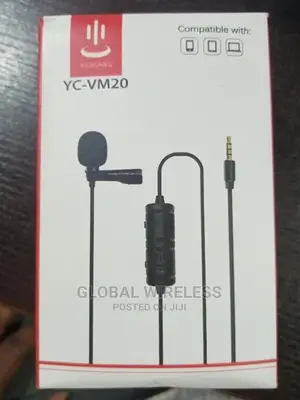 YC-VM20 Universal Cardioid Lapel Microphone