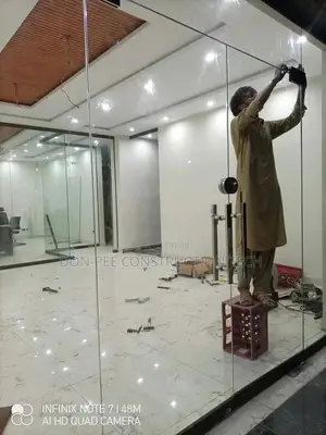Frameless Tampered Glass Door