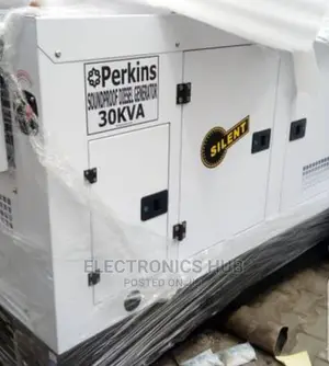 30 Kva Perkins Soundproof Diesel Generator 30kva