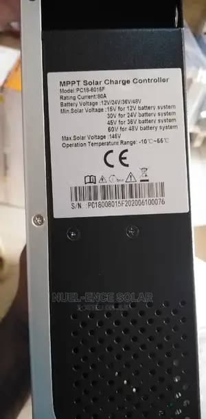 80ah Mppt Must Charge Controller