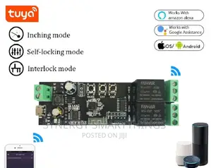 Smart Remote Control 2ch Relay Switch Module for Smart Gate