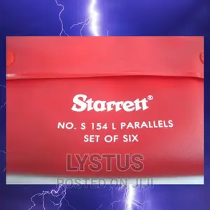 S154lz Starrett Adjustable Parallel Set