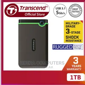 Transcend 1TB Storejet 25M3S USB 3.1 Gen External Hard Drive