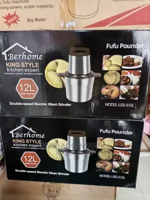 Berhome 12litres King Style Kitchen Expert Yam Pounder.