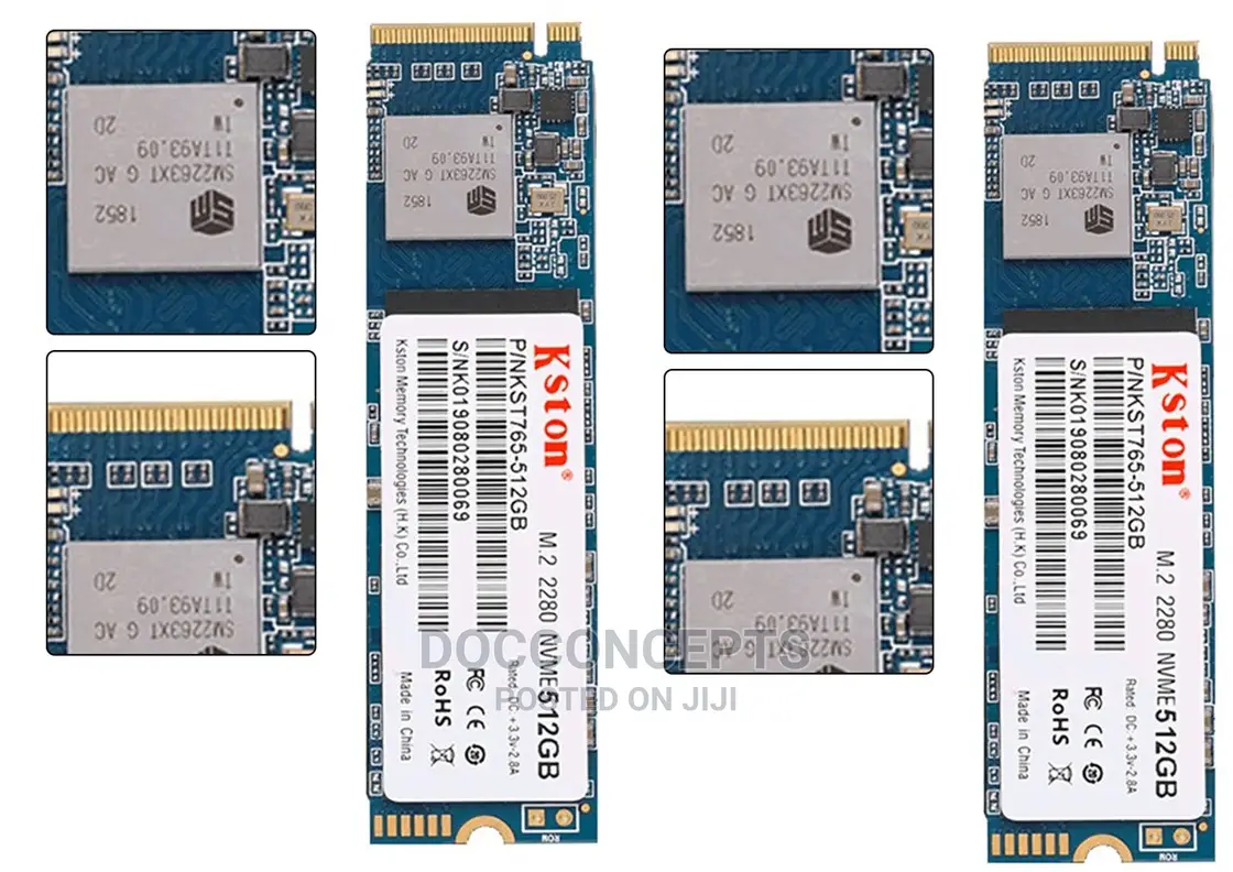 Kston 512 3d Nand Nvme Internal Ssd