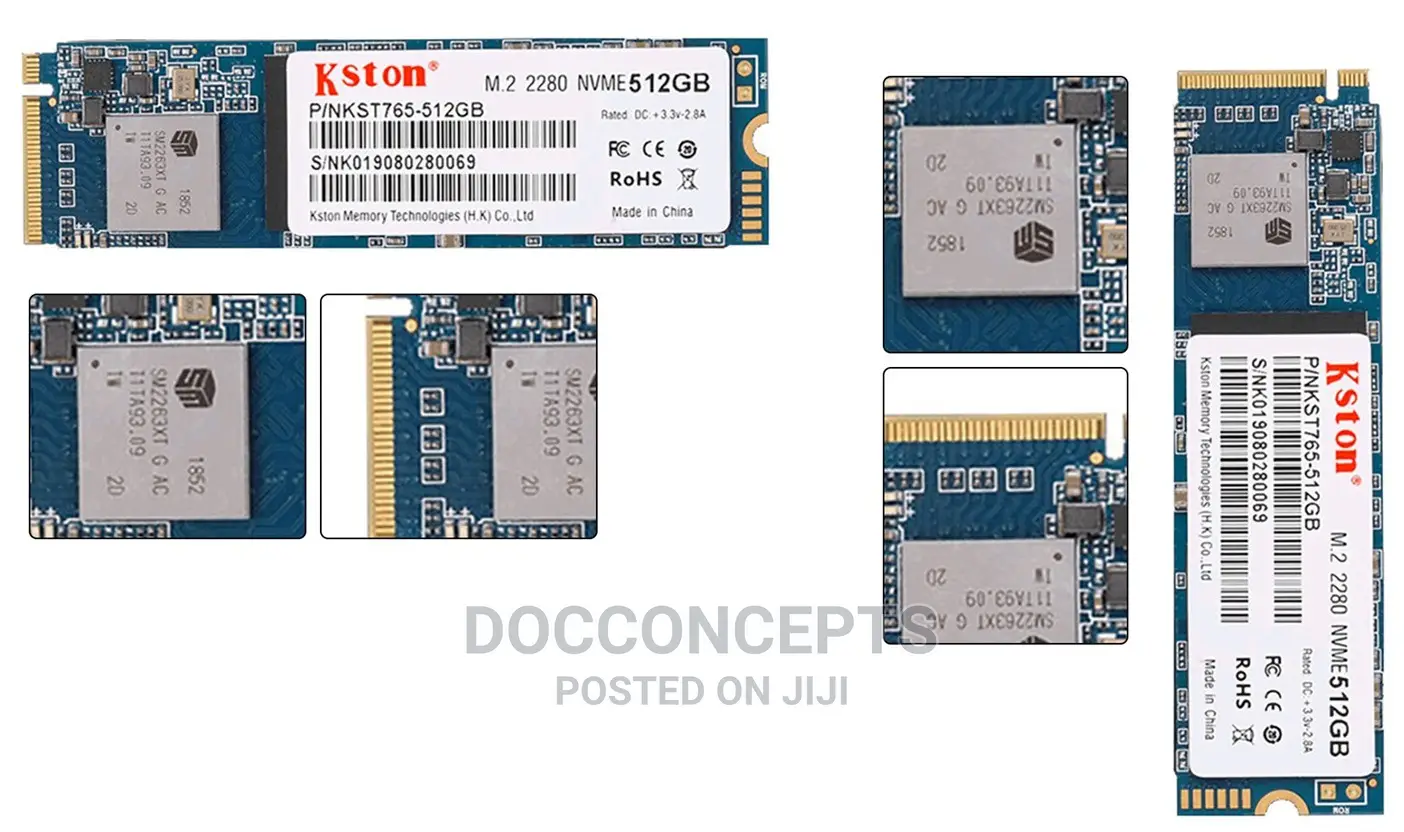 Kston 512 3d Nand Nvme Internal Ssd