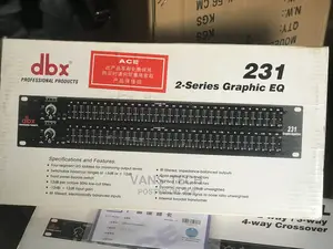 DBX Double Graphics Equalizer 231