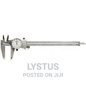 Mitutoyo Dial Caliper, 0.2"/Rev, 0"-8", 0.001"