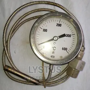 0 - 400°C, 4" Inches Industrial Thermometer With Flexible SE