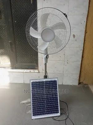 Solar Fan With Inbuilt Battery