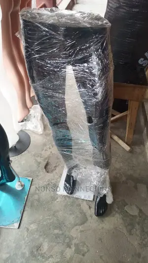 Fibre Black Male Waist Display Mannequin
