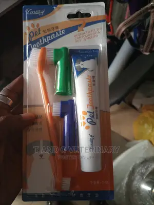 Pet Dog Toothpaste And Tooth Brush