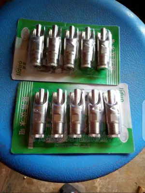 Stainless Steel Pig Nipple Waterer 5 Pieces Drinker