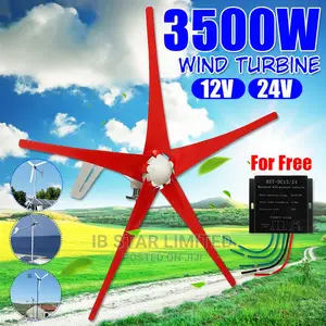 3500W Horizontal Wind Turbine Generator DIY For Home Use