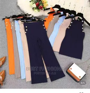 Ladies Classy Trousers and Sleeveless Top