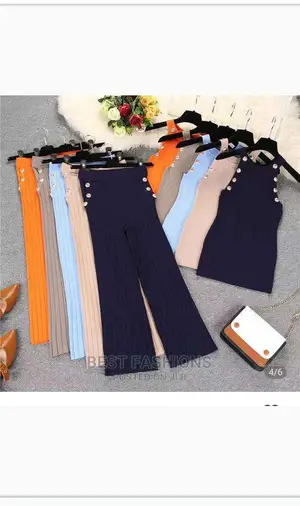 Ladies Classy Trousers and Sleeveless Top