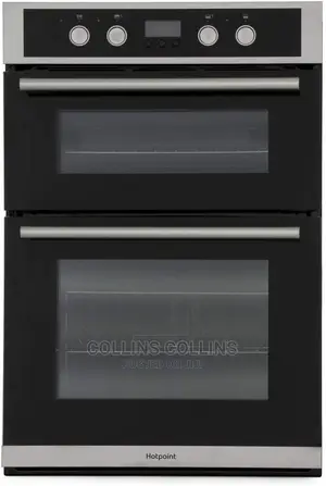 Hotpoint Electric Built-in Double Oven Stainless Steel