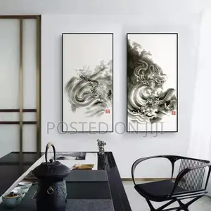Dragon Imperial Print Canva Wall Art