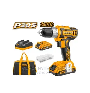 Ingco Industrial Lithium-ion Cordless Drill 20v
