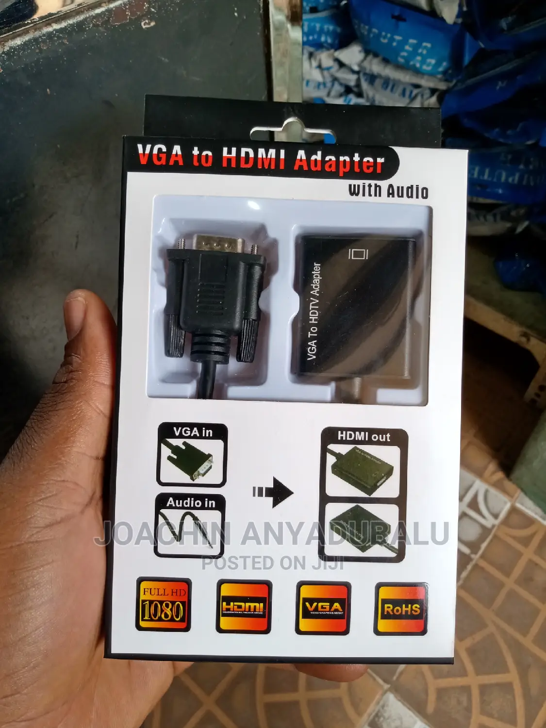 VGA to HDMI Adapter