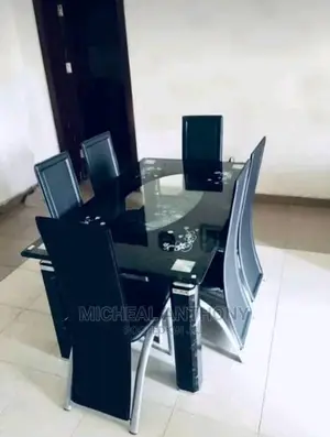 Quality Dining Table by 6 Chairs 24 Mm Glass