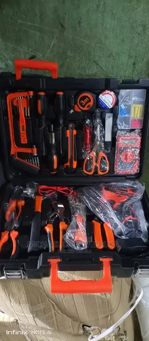 Cordless Tools Box With Machine