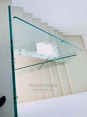 Glass Staircase and Balcony Rail