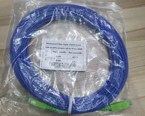Armoured Fiber Optics Patch Cord 15m Sc/Apc-Sc/Apc Sm Sx