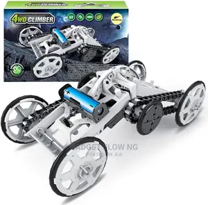 4WD Car Toy Assembly Kit, Off-Road Car Circuit Building