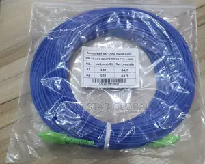Armoured Fiber Optics Patch Cord Sc/Apc-Sc/Apc 30m Sm