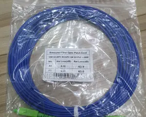 Armoured Fiber Optic Patch Cord Sc/Apc-Sc/Apc 10m Sm 3.0m