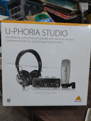 Behringer U-Phoria Studio Complete Studio Bundle