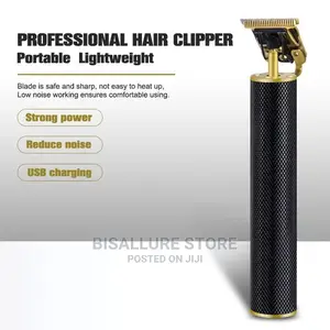 Rechargeable Cordless Hair Clipper and Trimmer- Black
