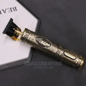 Gold Plated Designer Rechargeable Hair Clipper