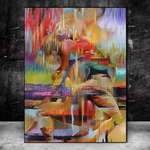 Amazing Woman Abstract Watercolor